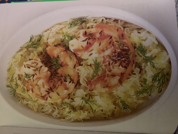 choucroute version légère !!